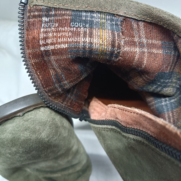 Born suede Aire boots olive - Picture 4 of 14